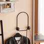 Wallity Frog Gancho de pared metálico Negro